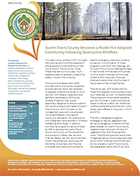 thumbnail of adapted wildfire communities